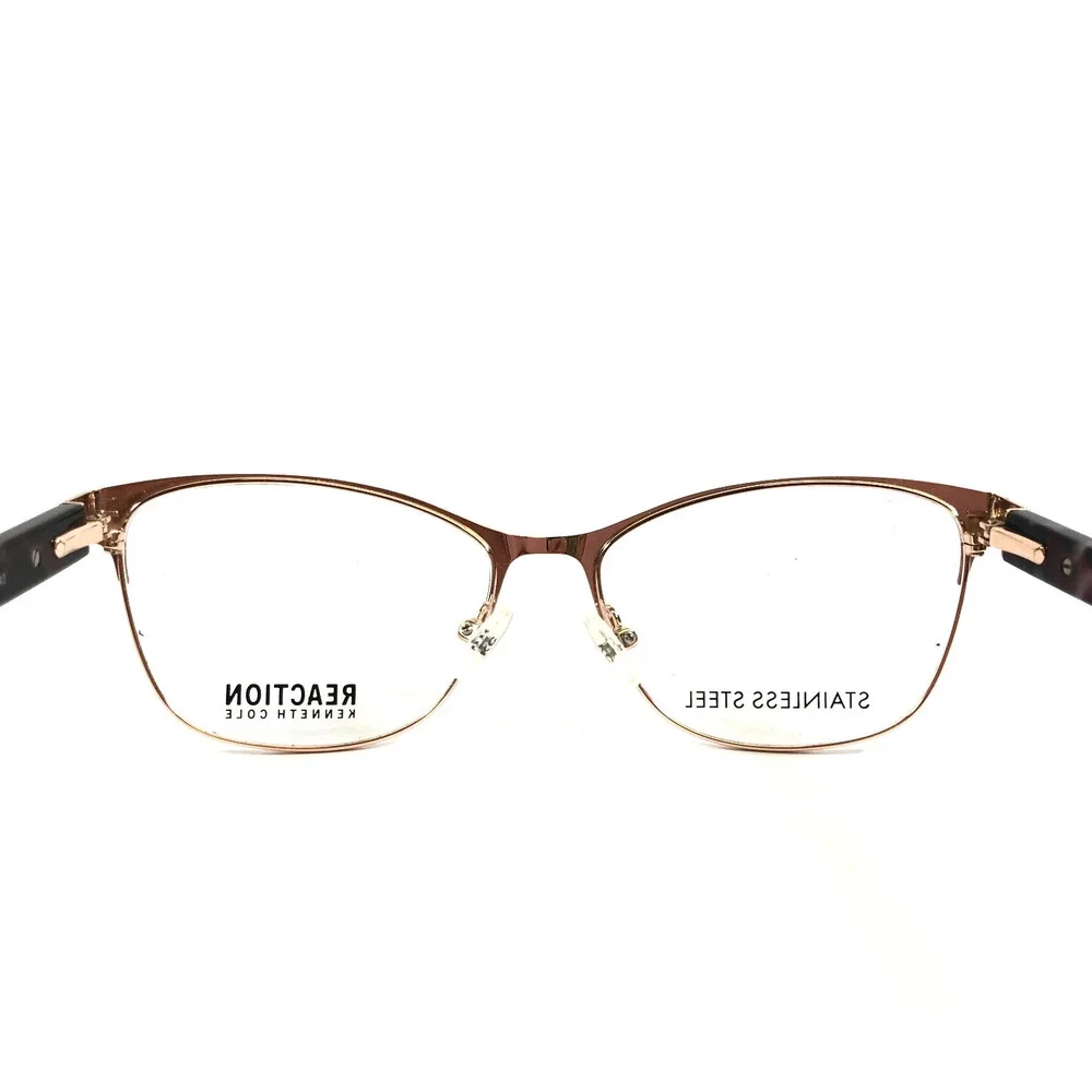 Reaction by Kenneth Cole Eyeglasses Frames KC0959-1 069 Brown Red 52-15-140